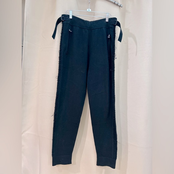 Helmut Lang Men’s Black Knit Cotton Pull-on Joggers. Size S - Picture 10 of 12